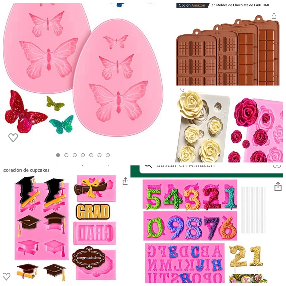 I m selling a bunch of silicone molds for stared a business of chocolate